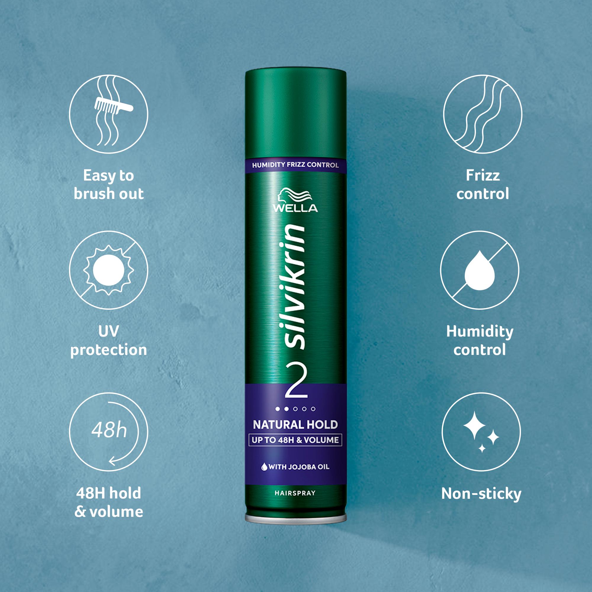 Wella hairspray Natural Hold 400ml, imported from the UK