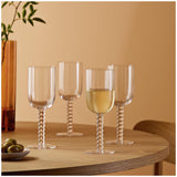 Habitat Bobbin wine glass clear 390ml - British product