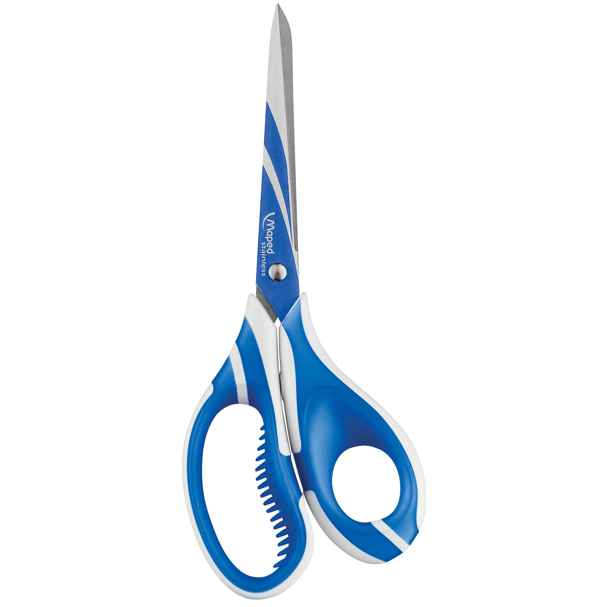 Helix Maped Zenoa scissors blue 21cm - British product