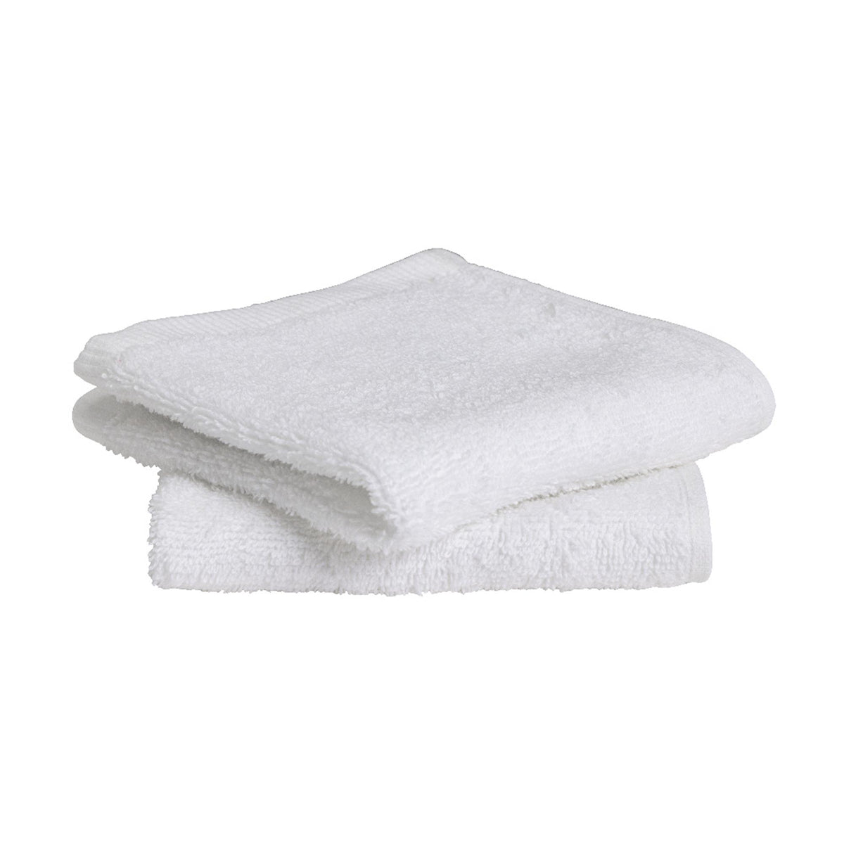 Habitat white face cloths 2pk 30x30cm, UK version