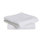 Habitat white face cloths 2pk 30x30cm, UK version