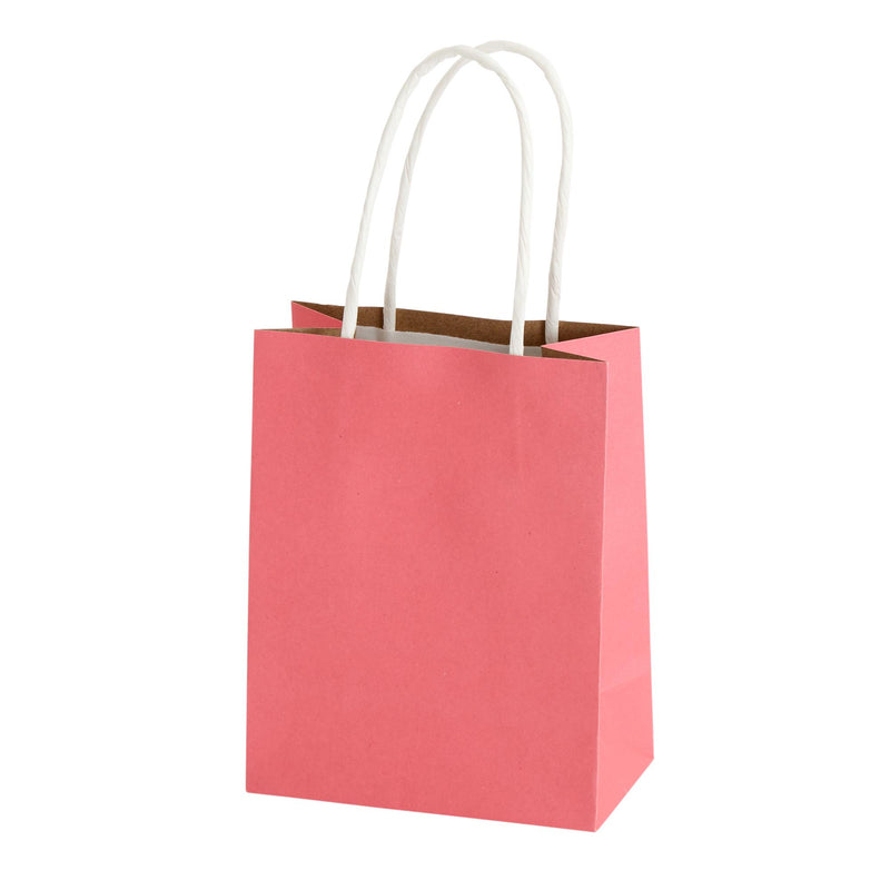 Sainsbury's Home pink mini papertwist gift bag, imported from the UK