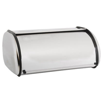 Sainsburys Sainsbury's Home Stainless Steel Bread Bin 40 x 25 x 17.5cm- Buy online at McGrocer