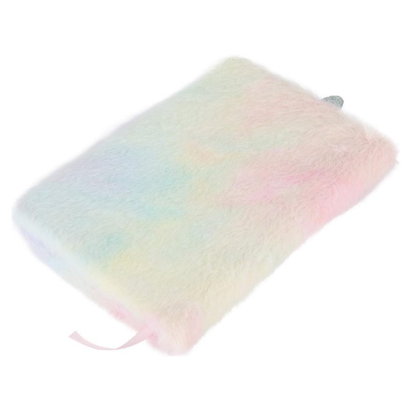 Sainsbury's Home unicorn furry notebook A5, UK version