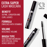Rimmel Super Lash Mascara Black 8ml - British product