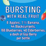 Naked Blue Machine smoothie 750ml, imported from the UK