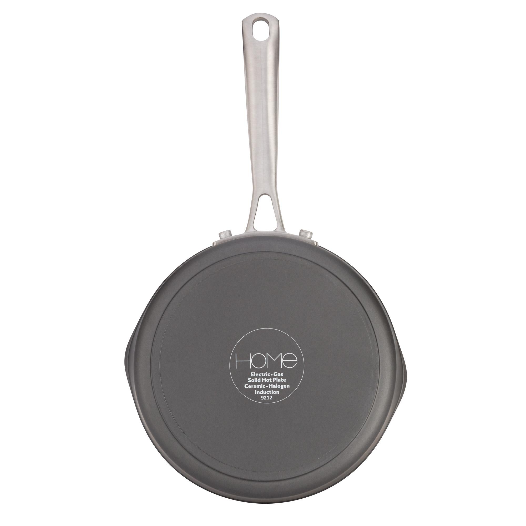 Habitat hard anodised aluminium saucepan set 3 piece, UK version