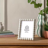 Habitat bobble picture frame white 5x7 inch, UK version