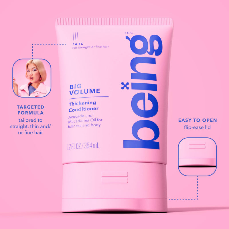 Being Big Volume Thickening Conditioner 354ml (British brand)