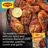 Maggi piri piri recipe mix 27g, imported from the UK