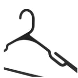 Sainsbury's plastic hangers pack of 5 black, UK version