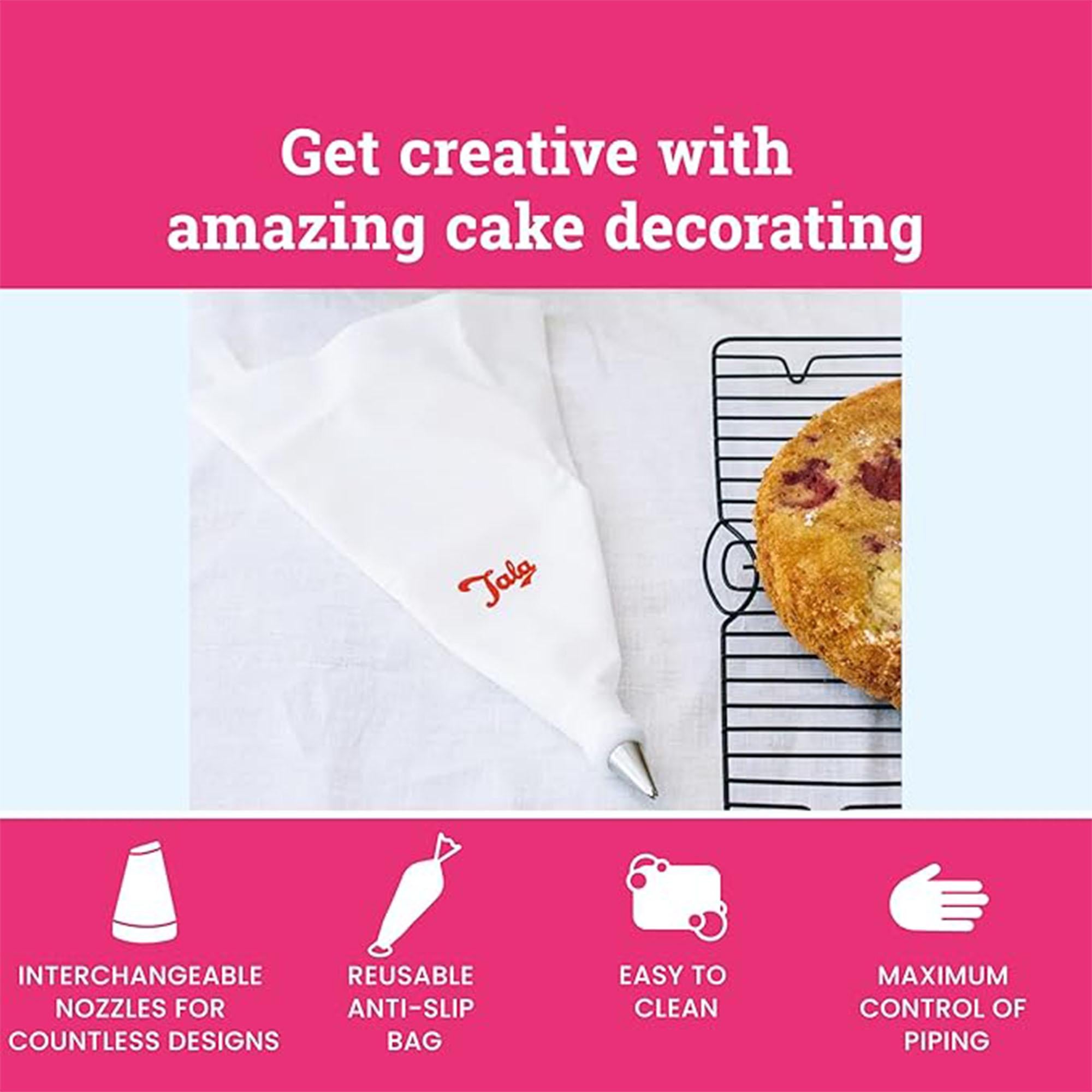 Tala Icing Bag Set Of 8 Nozzles (British brand)
