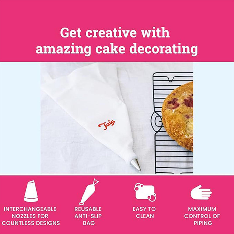 Tala Icing Bag Set Of 8 Nozzles (British brand)