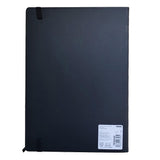 Sainsbury's Home A4 PU notebook black cover - British product