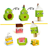 Creative Food-Themed Building Toy Set with 150 Pieces for Ages 4+