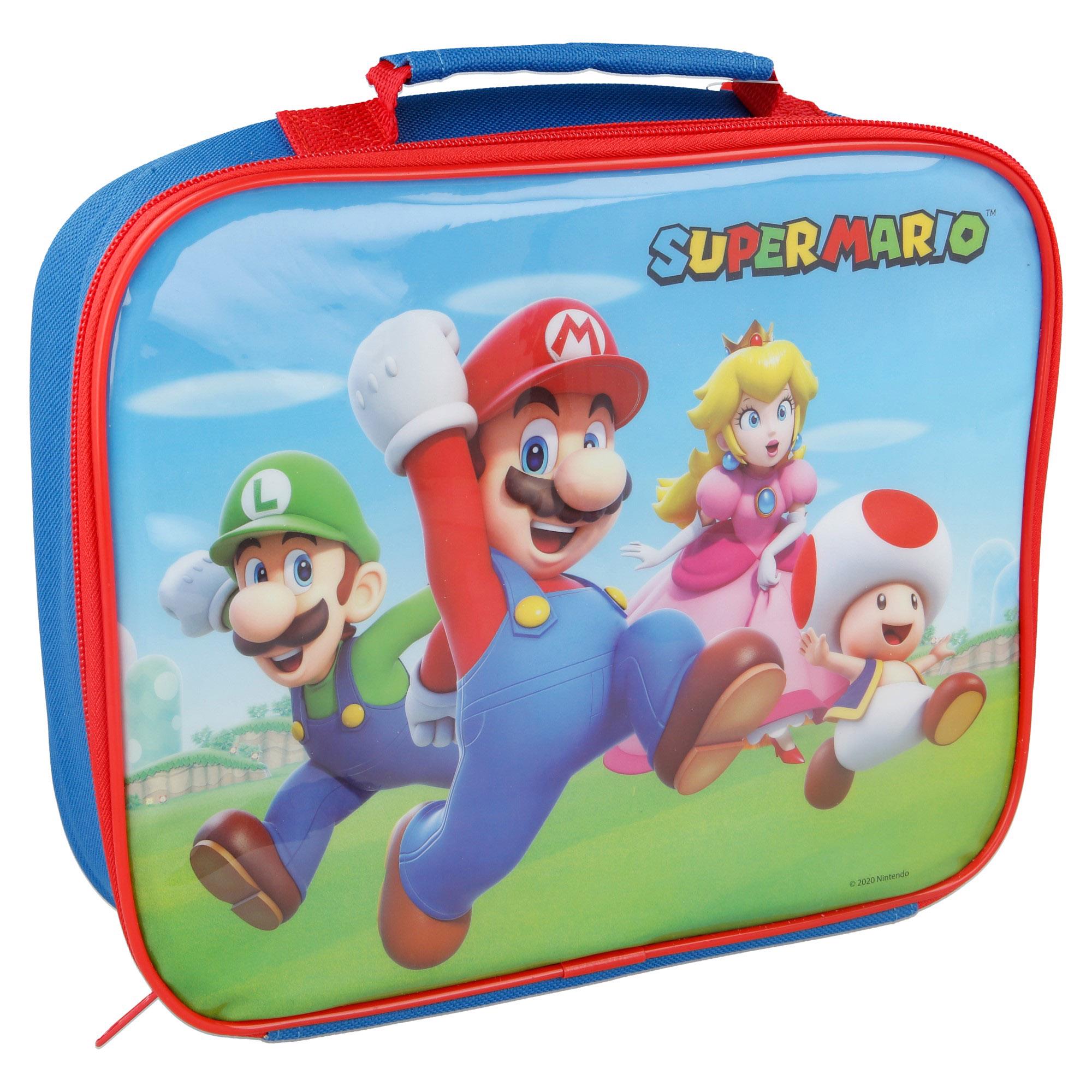 Super Mario Rectangular Insulated Lunch Bag (British brand)