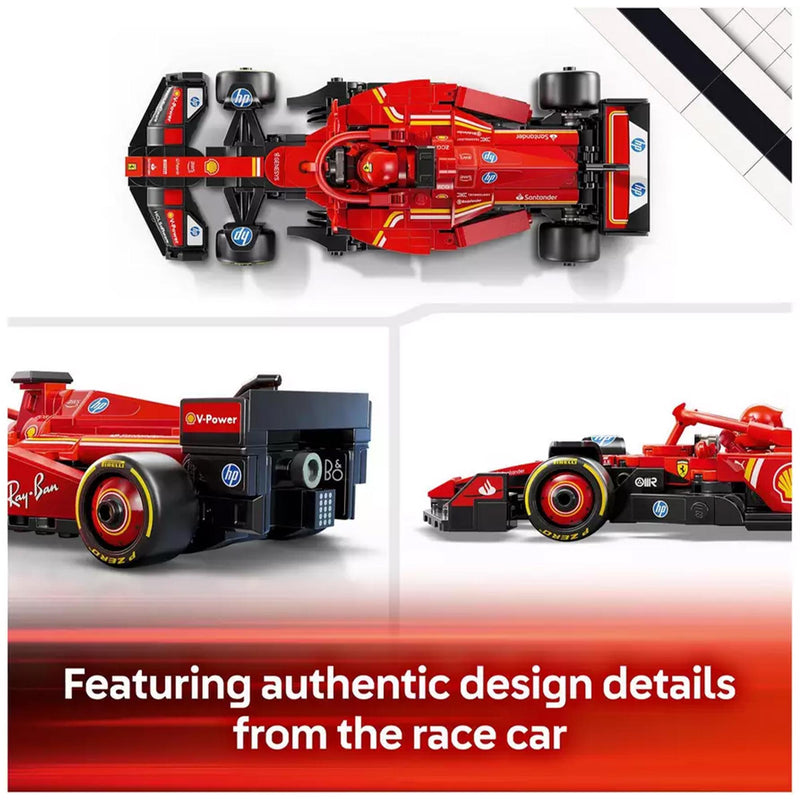 Lego Speed Champions Ferrari SF-24 F1 Race Car Building Set, UK version