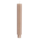 Habitat natural dinner candle hexagon unscented 20cm, imported from the UK