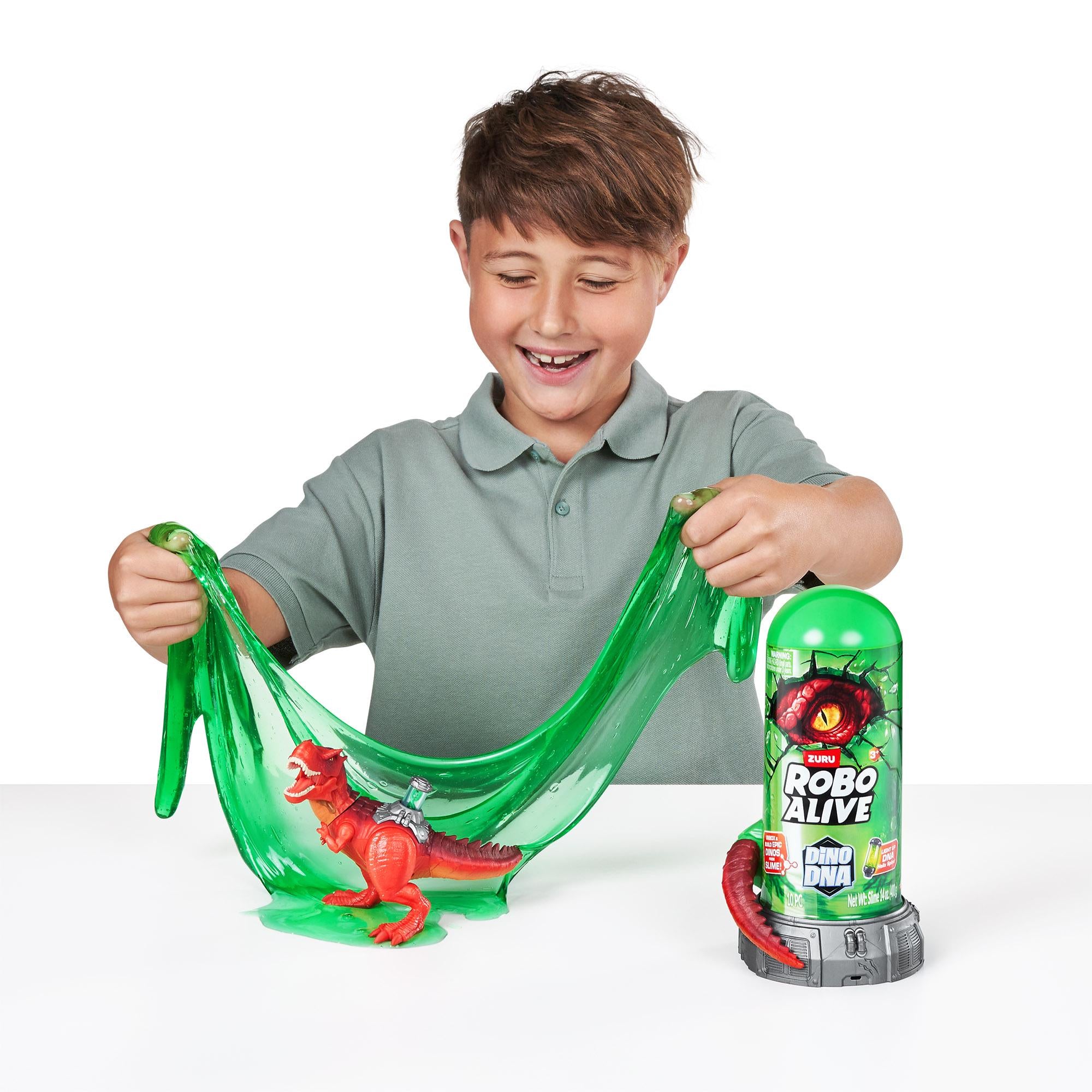 Robo Alive Dino DNA dinosaur toy building kit, imported from the UK