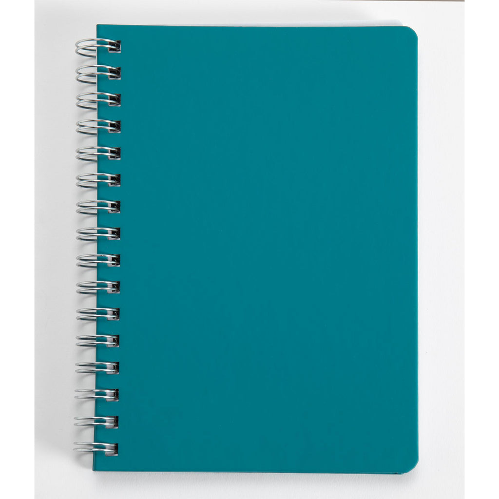 Sainsbury's Home Wiro Notebook Teal A5