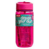 Decor Pink Personalised Kids Bottle 500ml - British product