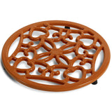 Habitat cast iron trivet orange - British product