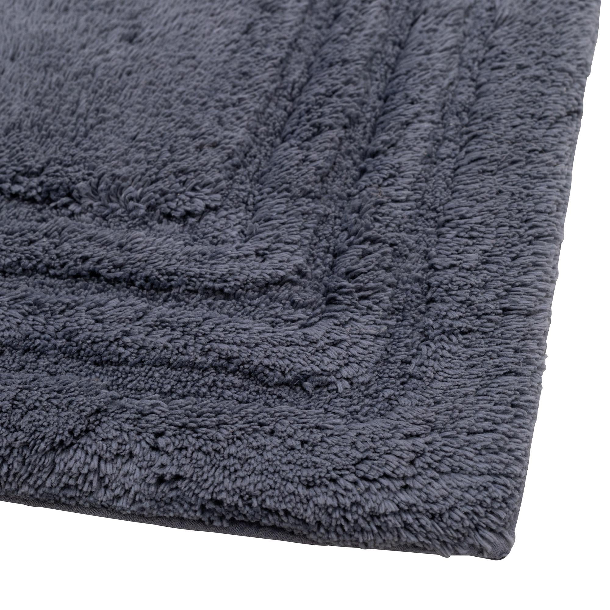 Habitat Deep Pile Bath Mat Rustic Blue 80cm x 50cm - British product