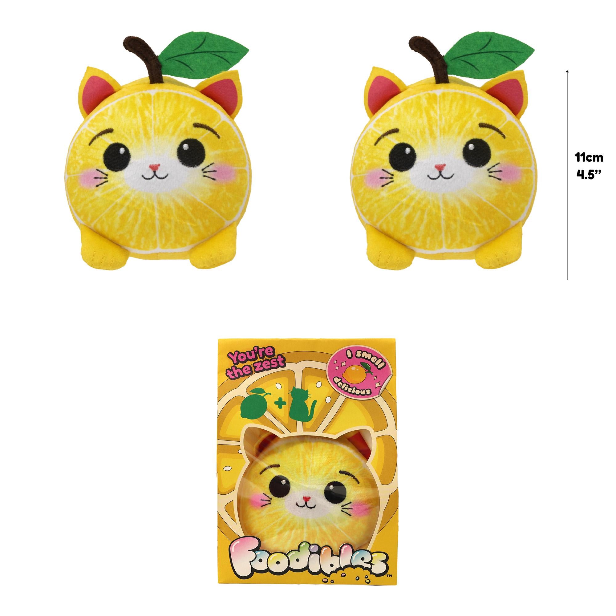 Foodibles scented plushies assortment small (British brand)