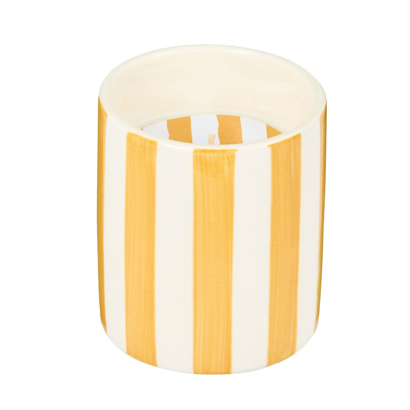 Habitat ceramic scented candle wild basil lemon 165g, imported from the UK