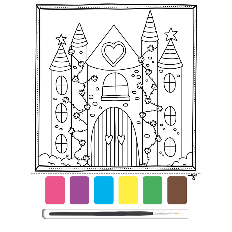 Igloo Books paint and colour fairies book, UK version