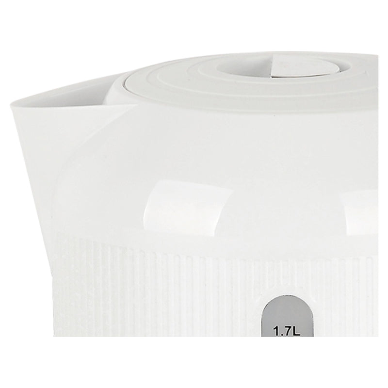 Cookworks white electric kettle 1.7L - British product