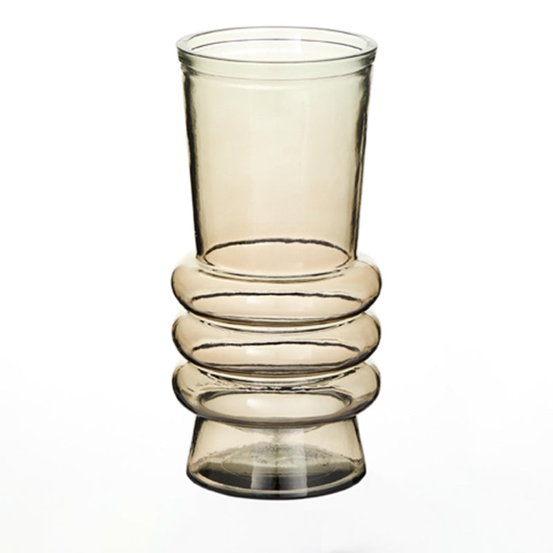 Habitat Green Glass Anillo Vase 25cm, UK version