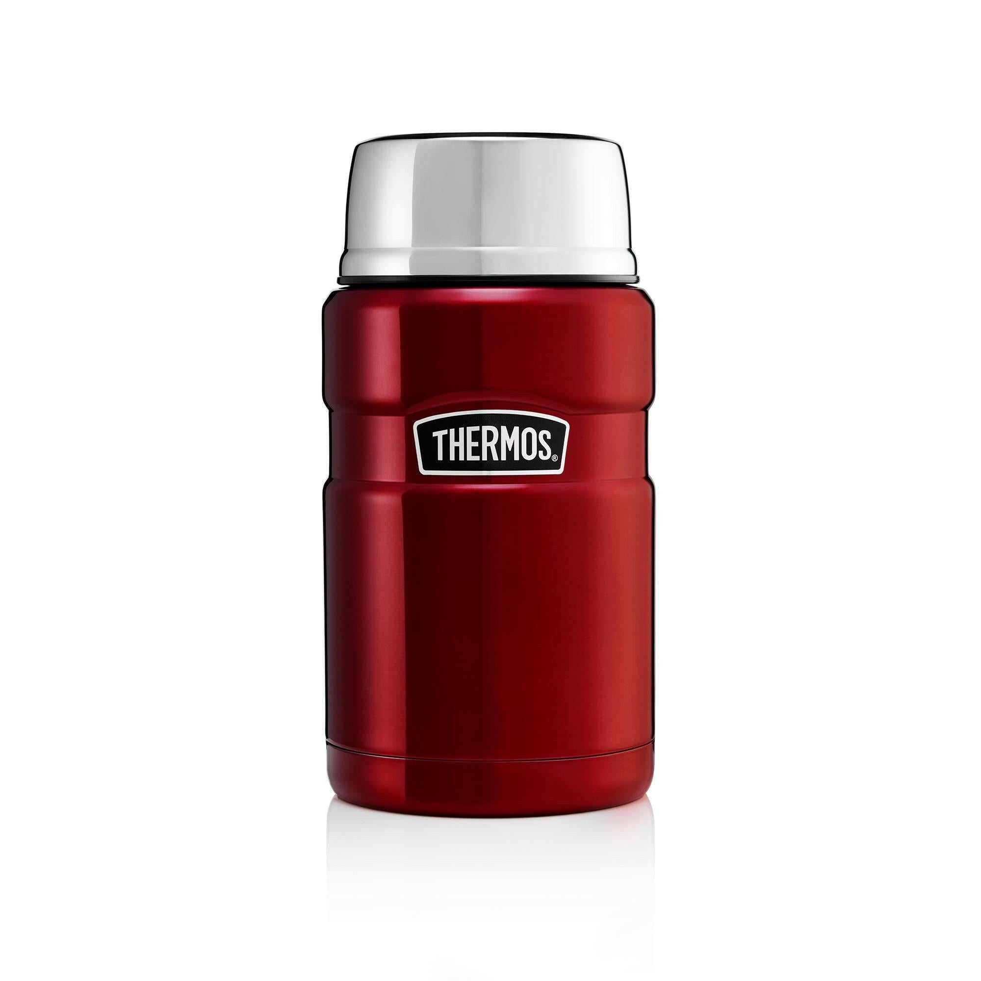Thermos King Food Flask Red 710ml GOODS Sainsburys   