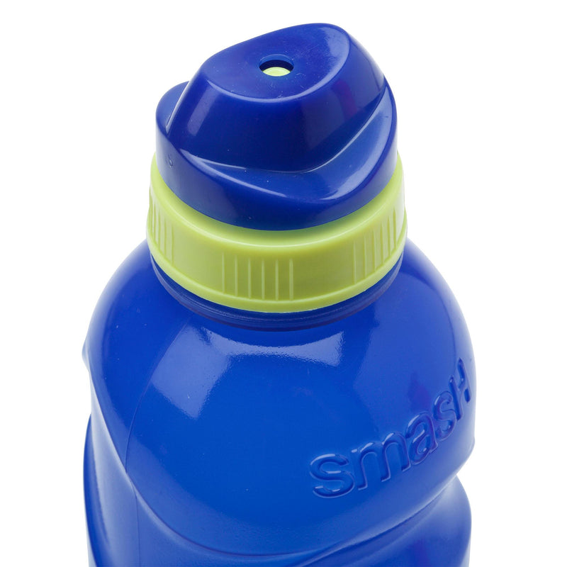 Smash Blue Yellow Sports Bottle 500ml (British brand)