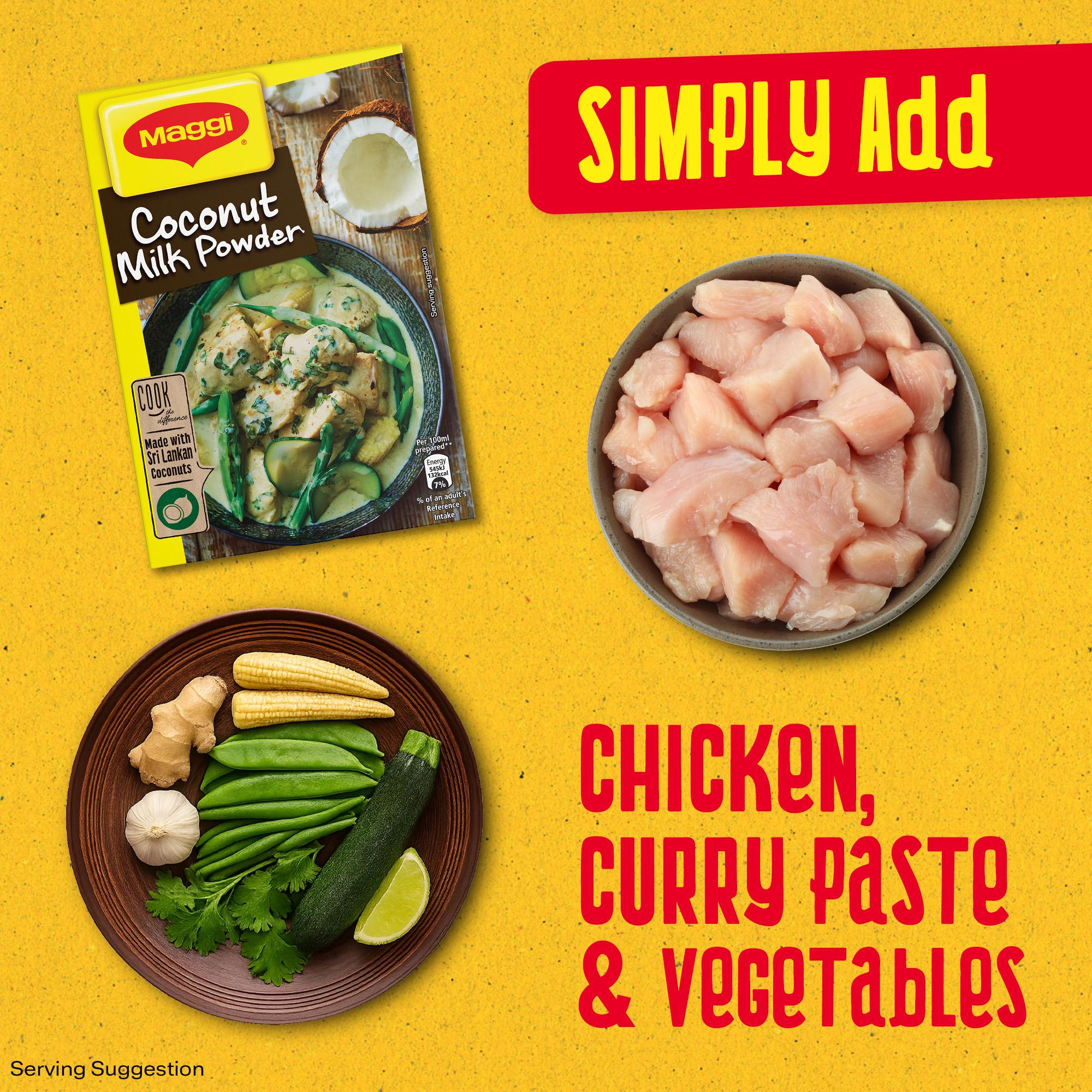 Maggi coconut milk powder mix 150g, imported from the UK