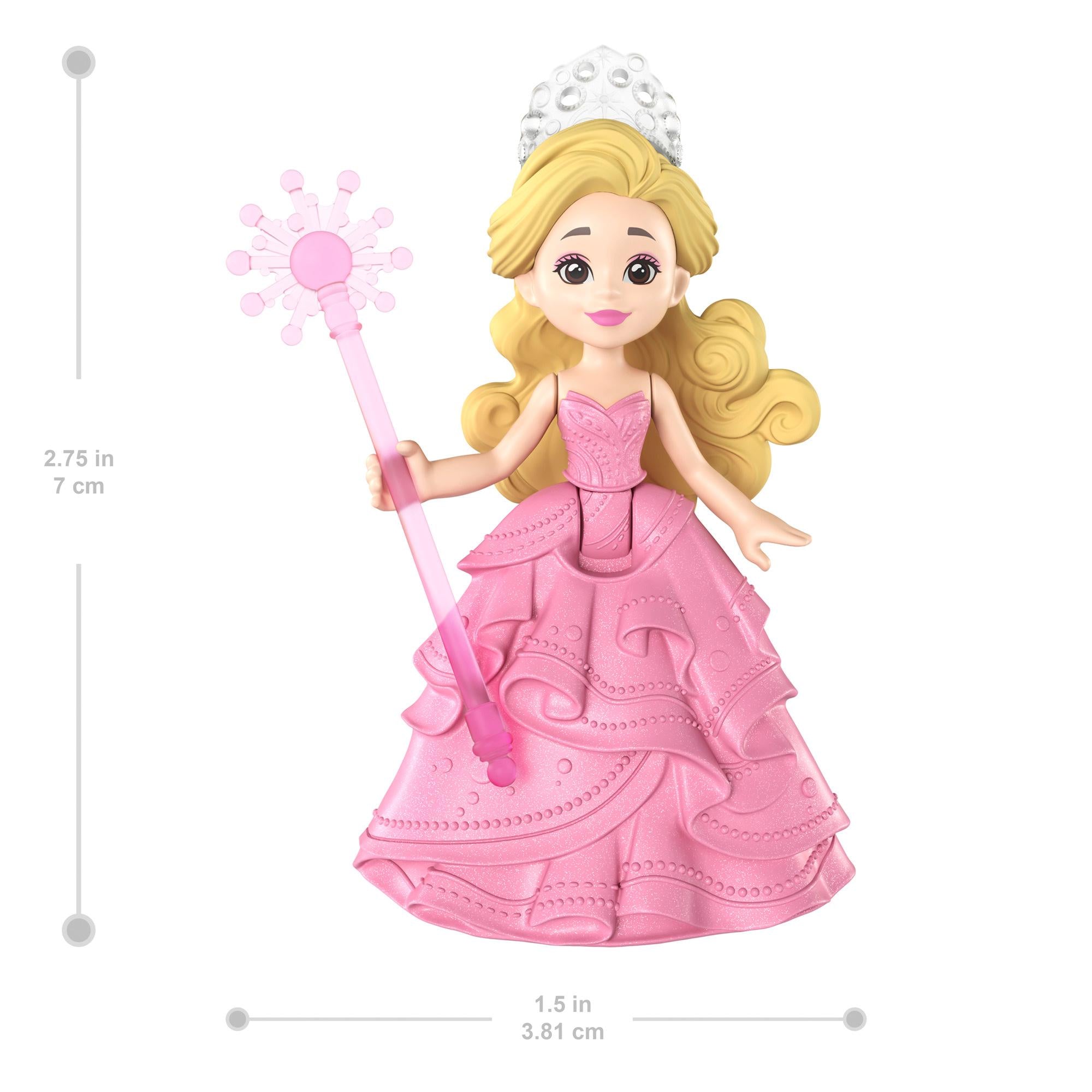 Wicked Glinda doll in bubble vehicle 2.75 inch, imported from the UK