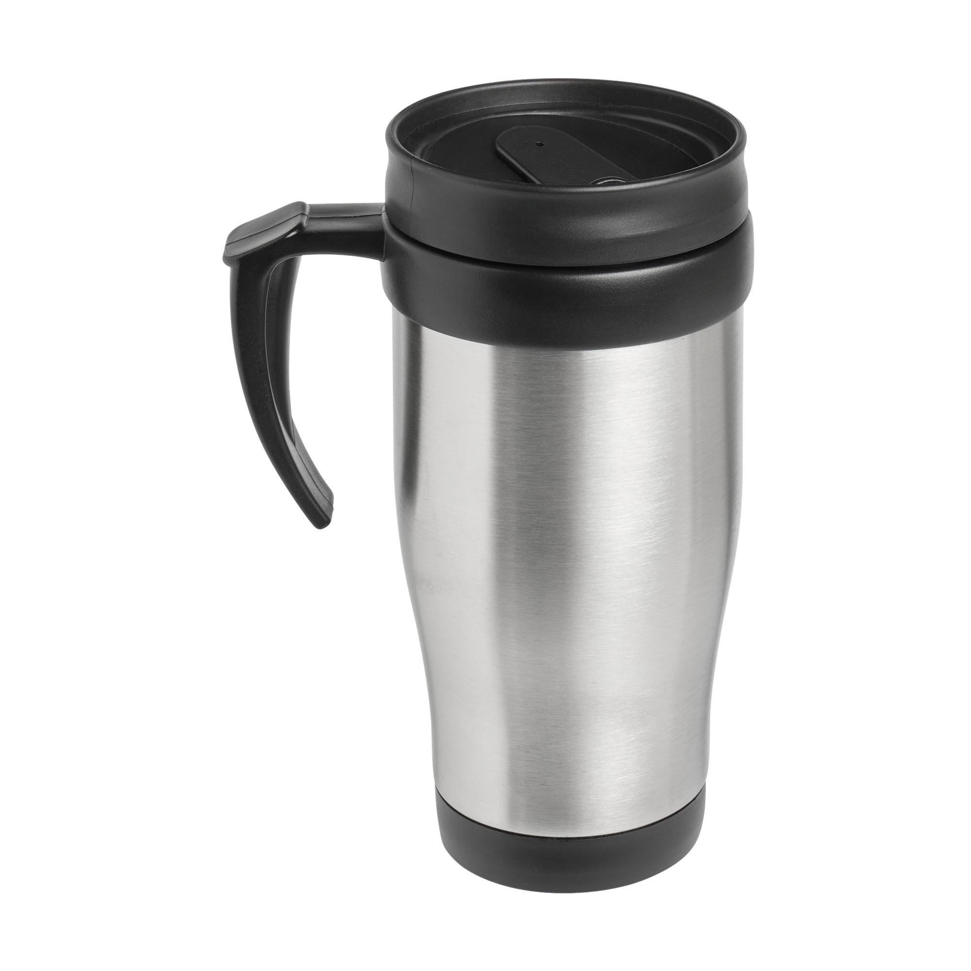 Habitat stainless steel desk mug 10.2cm (British brand)