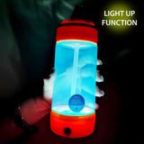 Cool Gear orange LED water bottle 450ml - British product