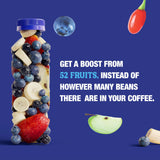 Naked Blue Machine smoothie 750ml, imported from the UK
