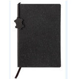 Sainsbury's recycled leather notebook medium black - British product