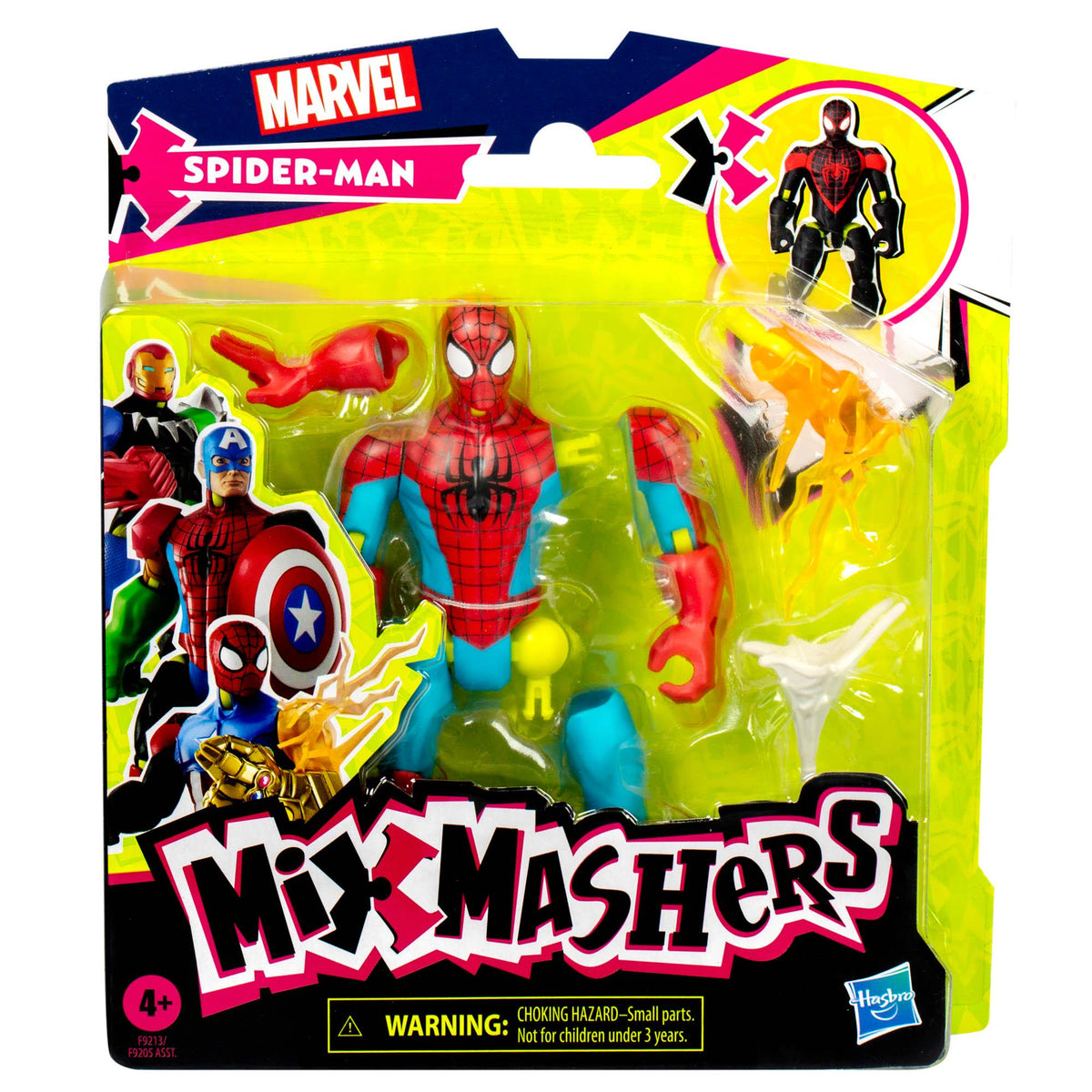 Marvel Spider-Man Mix Mashers action figures assortment (British brand)
