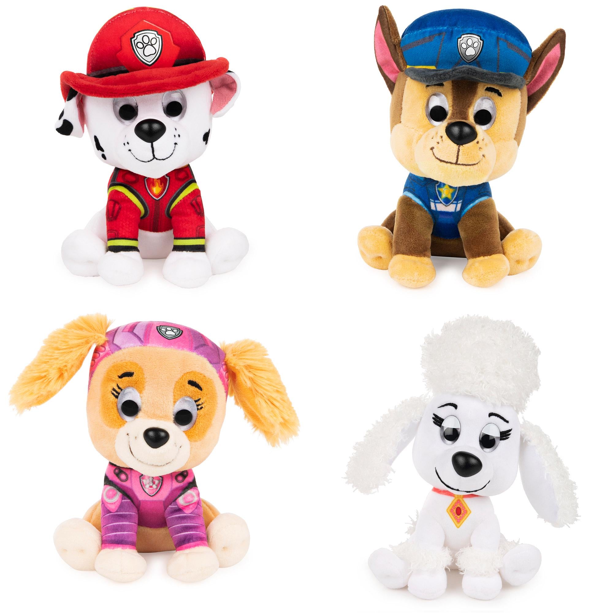 GUND Paw Patrol plush toy assortment 15.2cm, imported from the UK