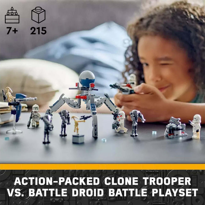 LEGO Star Wars Clone Trooper Battle Pack 215 Piece, UK version