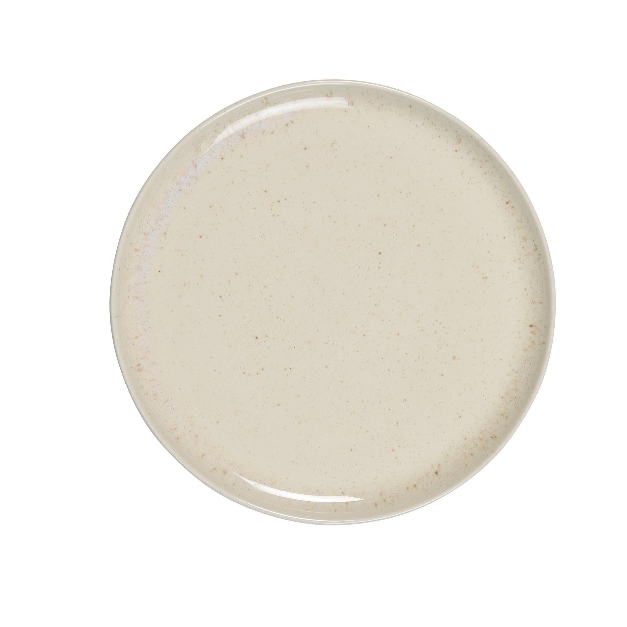 Habitat Evora side plate Natural cream, UK version