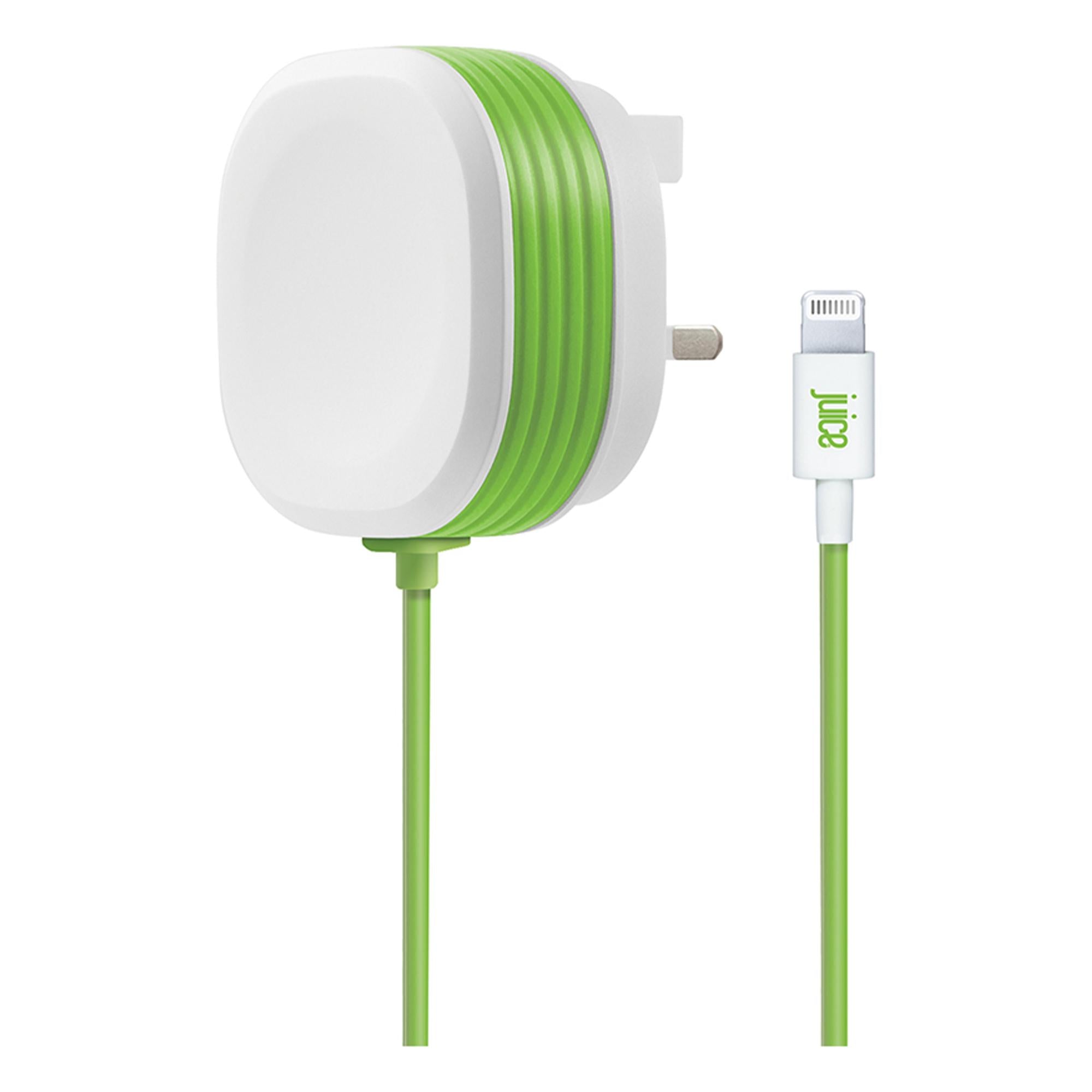 Juice Lightning mains charger 20W 1.5m, UK version