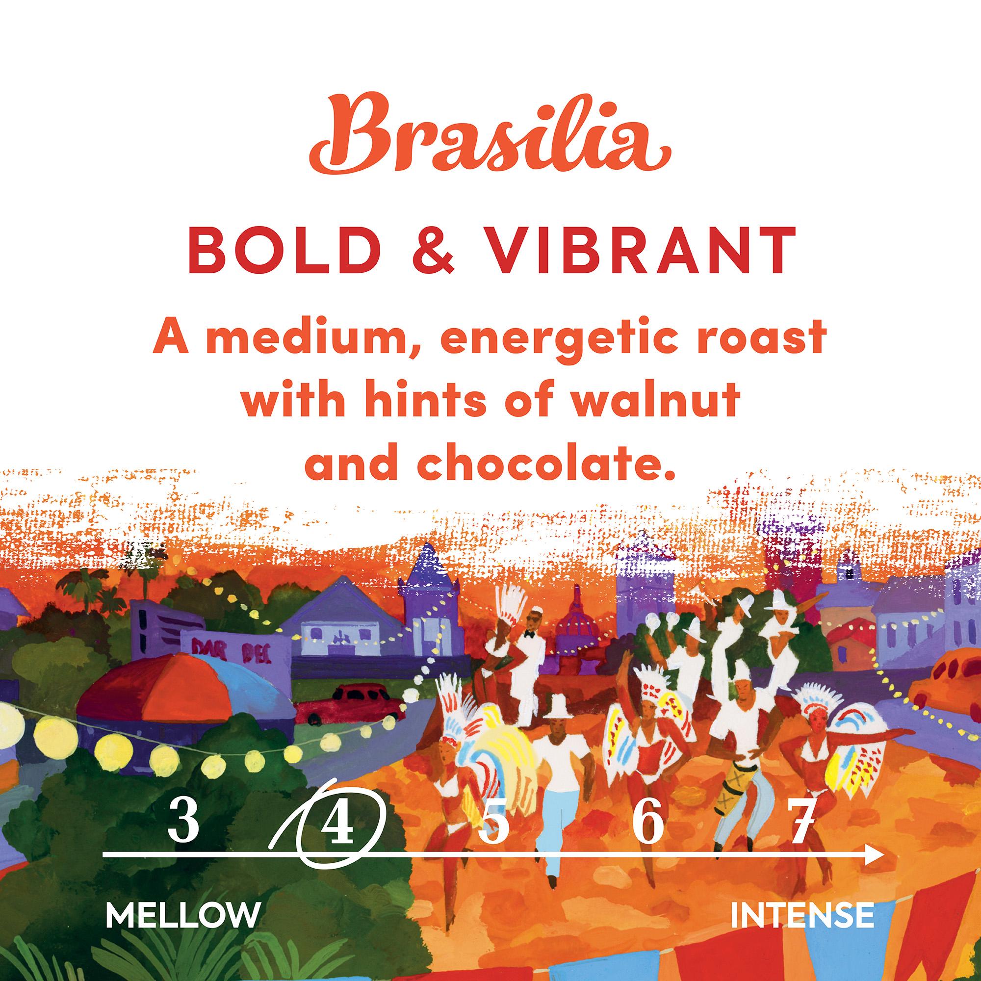 Taylors of Harrogate Brasilia ground coffee 200g - British product