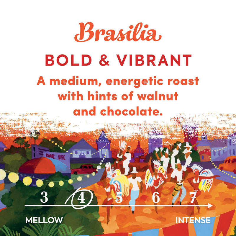 Taylors of Harrogate Brasilia ground coffee 200g - British product