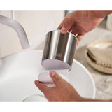 Joseph Joseph small toothbrush caddy chrome - British product