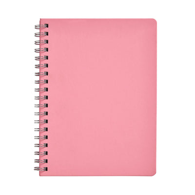 Sainsburys Sainsbury's Home B5 Wiro Notebook - Pink- Buy online at McGrocer