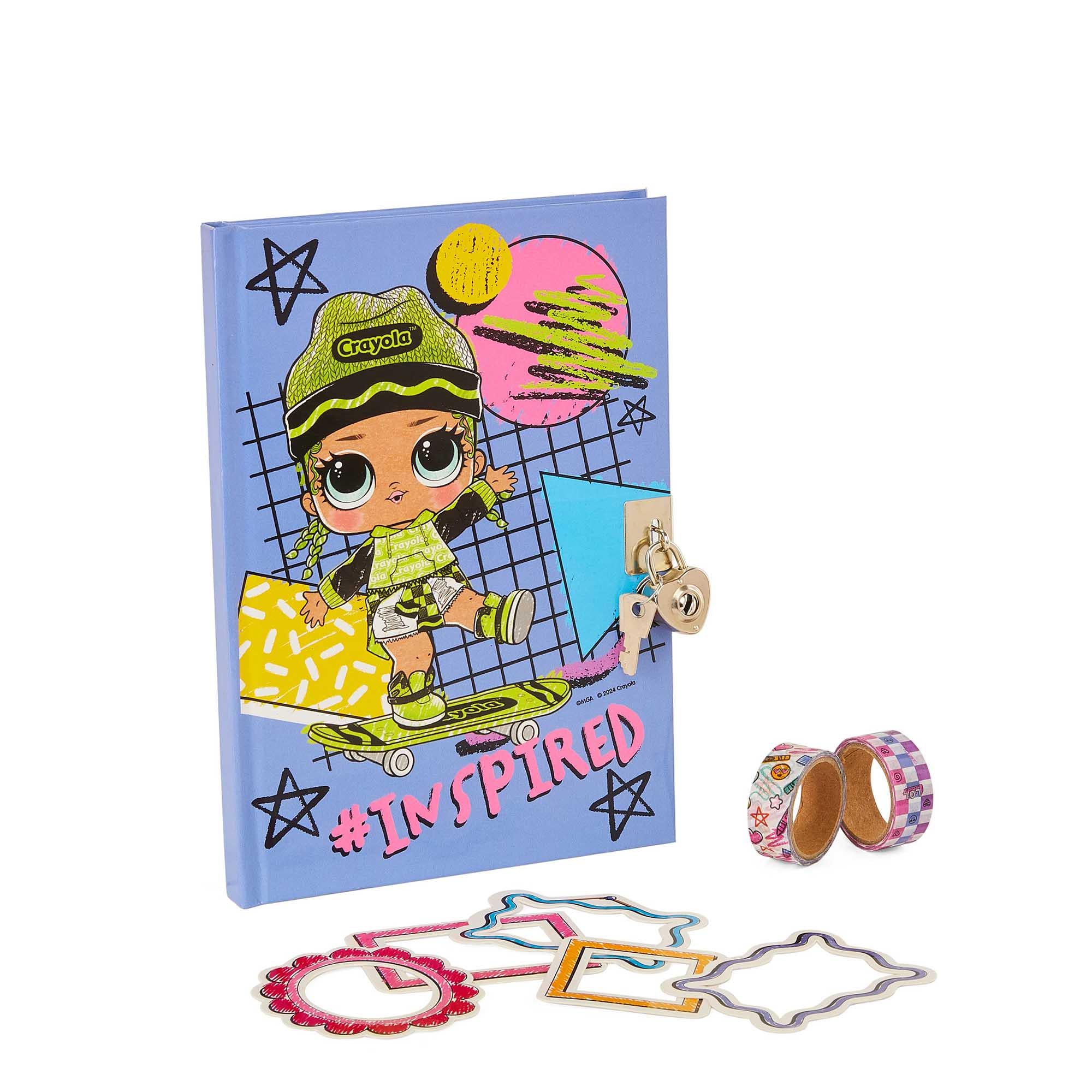 L.O.L. Surprise Loves Crayola DIY Journal A5, UK version